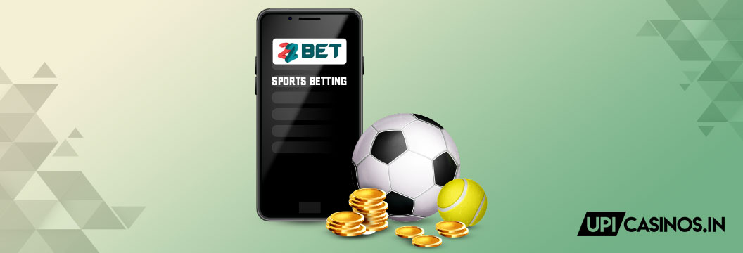 sports betting at 22bet