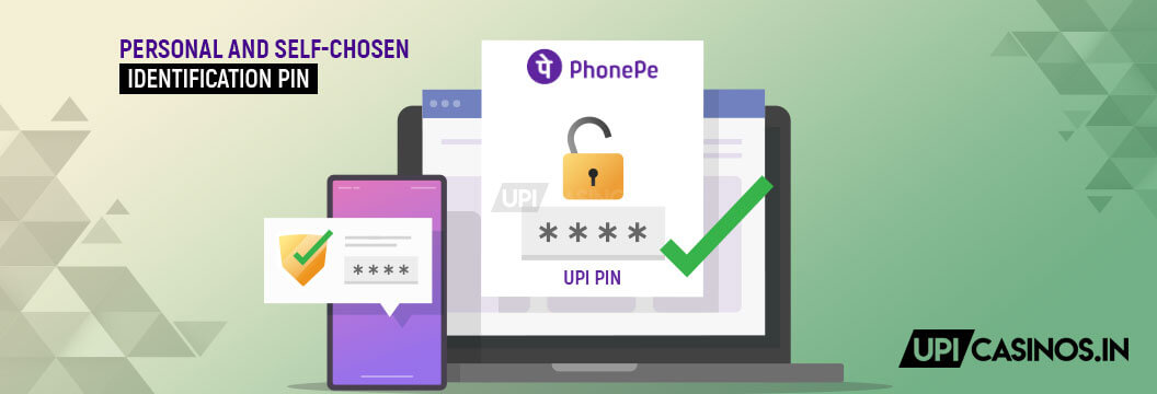 upi pin in phonepe app